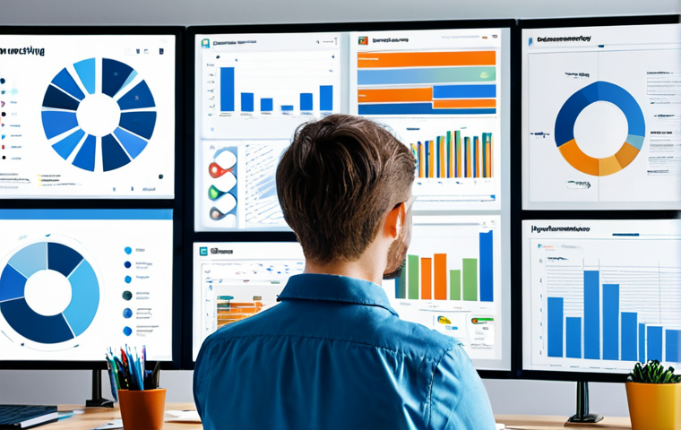 T자형 전문성 모델 비교 - **Image Prompt:** A graphic designer working on a digital marketing campaign, surrounded by mood boa...