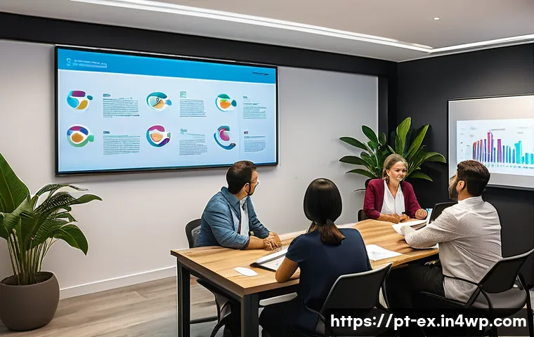 T자형 전문성 향상을 위한 직무 교육 프로그램 - A professional corporate training session in a modern office setting in Brazil, showing a diverse gr...